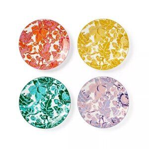 DVF for Target Floral Toile 4pc Salad Plate‎ Set - Diane Von Furstenberg